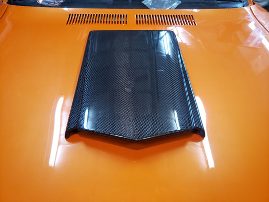 Buick hood scoop