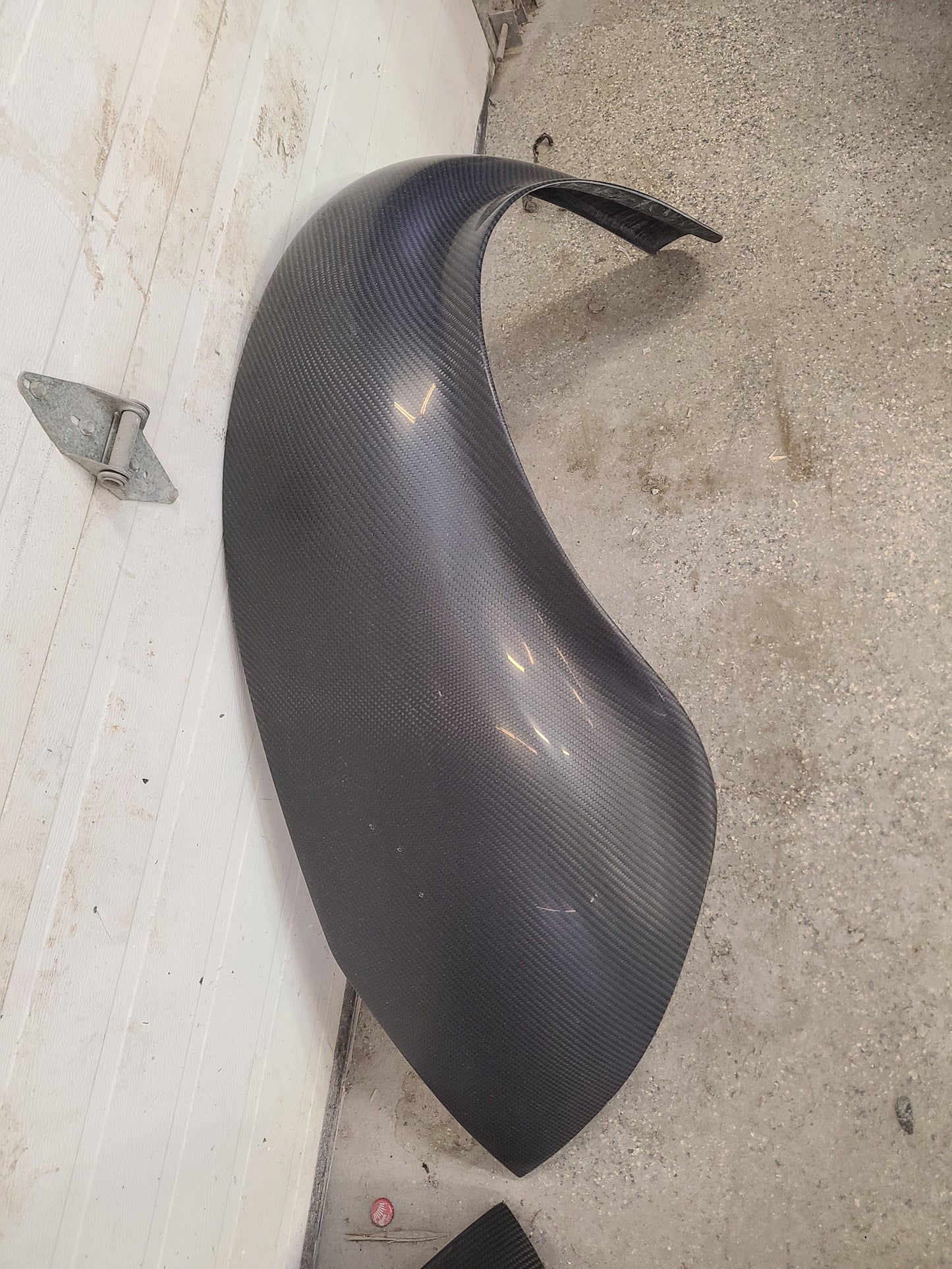 Vw beetle wide carbon fiber rear fender